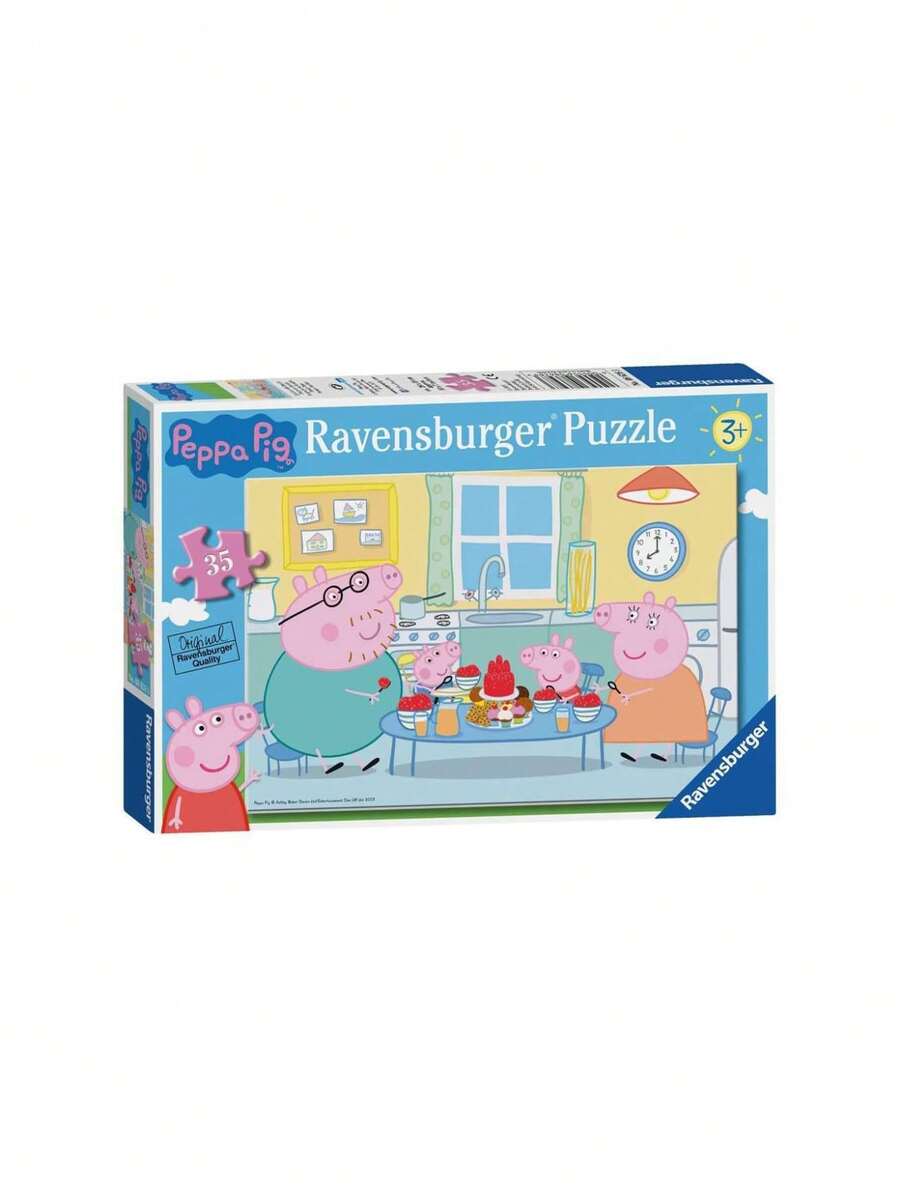 Ravensburger Peppa Pig - Family Time 35 Piece Jigsaw Puzzle Age 3 Years+ 8628 - Multicolor - View 1