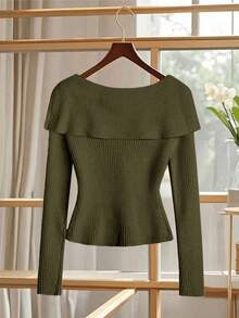 GlowEve Nouveau cardigan col V pour femmes, style européen et américain, bloc de couleurs, élégant, mode minimaliste, Top tricoté