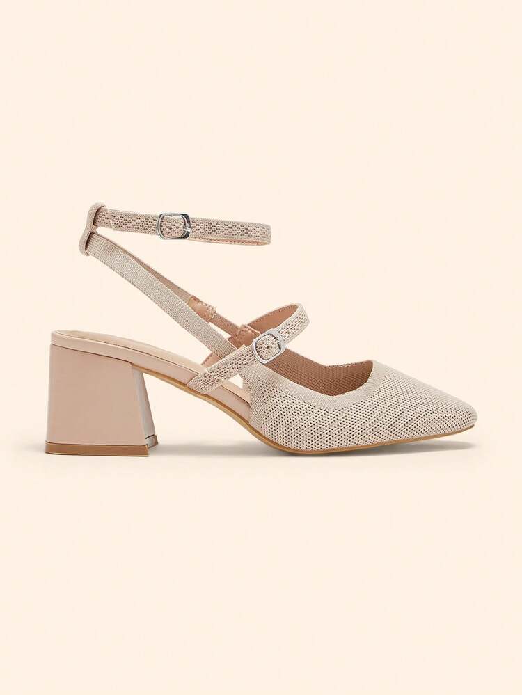 CUCCOO BASICS Fashionable Elegant Commuter Minimalist High Heel Sandals For Christmas