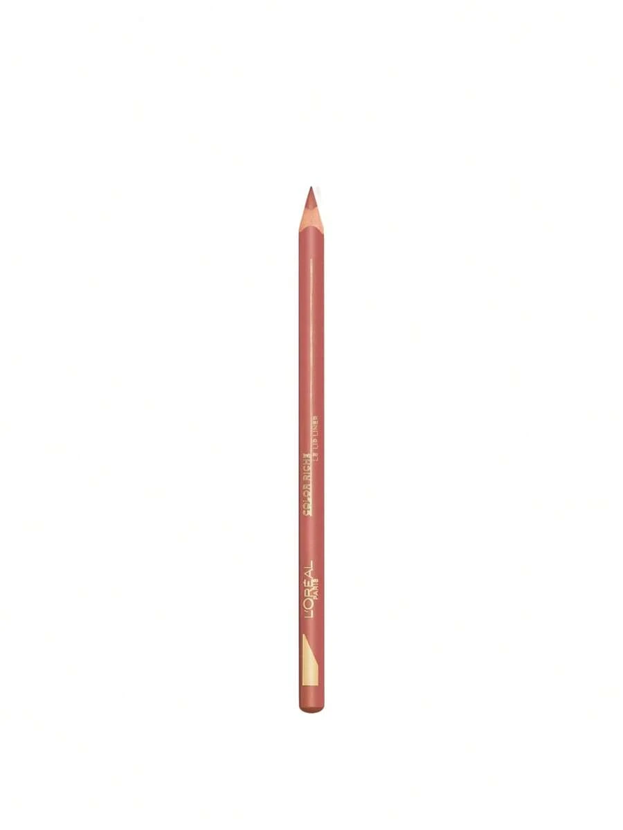 L’Oreal Paris Color Riche Lip Liner Couture 630 Beige A Nu 1.2 G – Precise Lip Definition, Long-Wear Smudge-Proof Formula, Creamy Texture For Smooth Glide, Anti-Feathering Effect, Professional Lip Shaping For Daily Beauty Enthusiasts - 630 Café de Flore - View 1