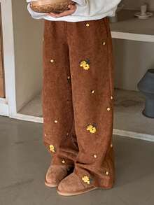 DAZY Tween Girls' Casual Pants, Autumn - Brown - View 5