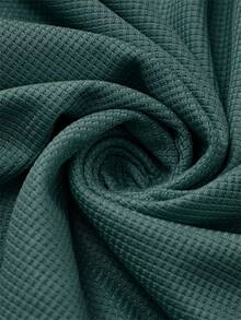 EMERY ROSE 秋冬大码休闲纯色圆领运动衫 - 綠色 - 查看 8