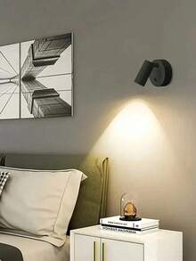 1 件旋转夜灯，USB 供电，可充电电池，磁性 LED 阅读灯，触摸调光，适用于卧室、床头、橱柜、客厅、书桌、酒吧装饰、生日、圣诞节，完美的礼物 - 彩色 - 查看 11