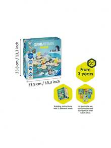Ravensburger GraviTrax Junior Starter-Set Ice Construction Game 8 Years+ 27060 - Multicolor - View 3