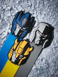 Transformers X SHEIN 3 kẹp giữ cáp dữ liệu hình hoạt hình, kẹp giữ cáp sạc tai nghe du lịch, kẹp sắp xếp cáp đa chức năng dễ thương tại nhà, phù hợp để lưu trữ nhiều loại cáp khác nhau, ý tưởng quà tặng. - Nhiều màu - Xem 2