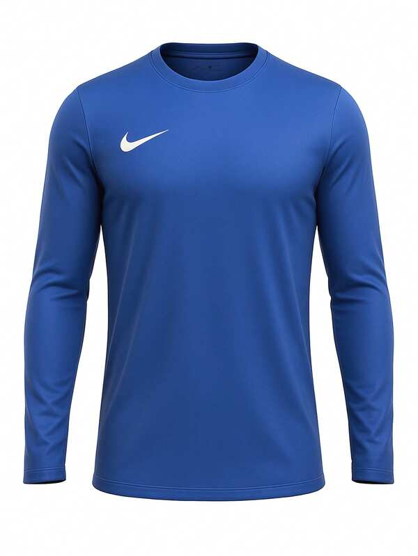 Nike Park VII Mens Dri-Fit Long Sleeve Jersey Blue