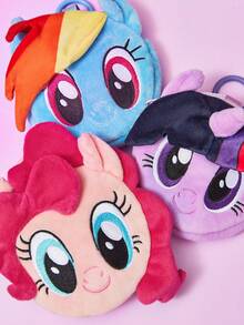 My Little Pony X SHEIN 1Pc Cute Cartoon Change Bag, Three-Dimensional Shape, Can Hold Coins, Cards, Keys And Other Supplies, Can Be Hung On The Bag Twilight Sparkle/Rainbow Dash/Pinkie Pie,Gift Ideas - Multicolor - View 8