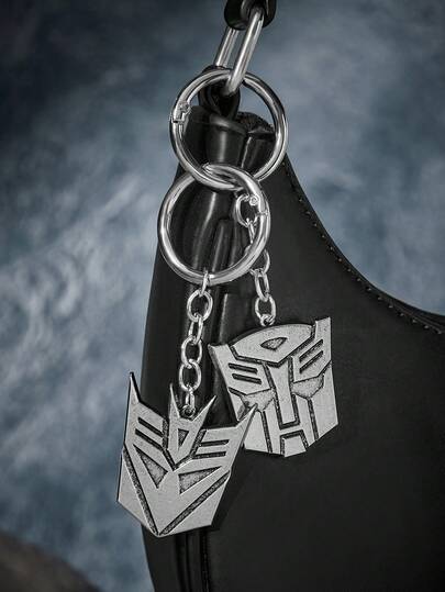 Transformers X SHEIN Stylish Retro And Old Zinc Alloy Hero Cartoon Keychain Bag Pendant Pendant Pendant, Suitable For Hanging Bags, Hanging Keys, Gifts, Collection Commemorations,Gift Ideas