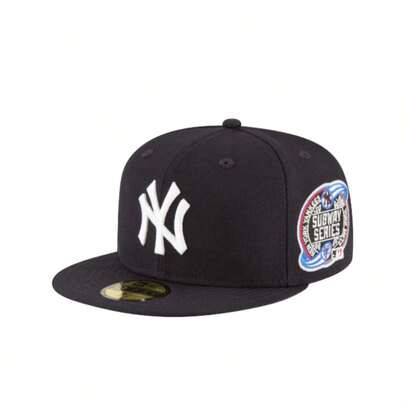 New Era New York Yankees Fitted Hat Mens Hat Blue