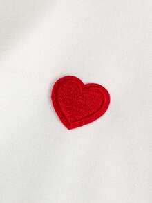 Tween Girl Casual Street Leopard Fluffy Hat, Five-Pointed Star & Leopard Print Pattern, Suitable For Street Style, Hooded Sweatshirt - White - View 6