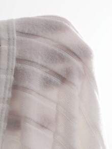 DAZY Ladies' Tight-Fitting Long-Sleeved T-Shirt With Buttoned Half Placket And Large Round Neckline Long Sleeve Women Tops,Fall Women Clothes - White - View 3