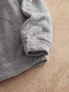 Manfinity NXTstreet Men's Cute 3D Ear Design Hoodie, Suitable For Commuting And Daily Wear Fleece Hoodie Men Bear Ear Hoodie Mens Hoodies Casual Gray Hoodie Men Mens Hoodies Pullovers