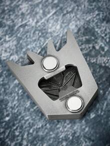 Transformers X SHEIN Zinc Alloy Refrigerator Decals, Refrigerator Decoration, Bottle Opener, Suitable For Kitchen And Office Whiteboard,Gift Ideas - Silver - View 5