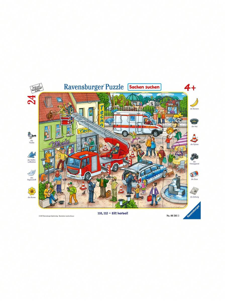 Ravensburger 110، 112-إيلت هيربي! 24 بنسًا - متعدد الألوان - مشاهدة 1