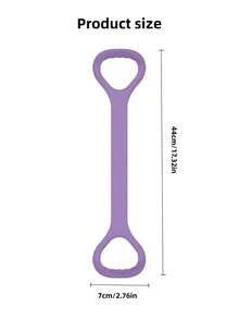 Joivida 3 buc. Benzi elastice de rezistență din silicon, set pentru antrenament complet al corpului, yoga, stretching pentru umeri, spate, brațe, antiderapante, antrenament pentru sală de acasă, terapie fizică, idei de cadouri pentru adulți, începători, articole de fitness obligatorii - Multicolor - Vizualizare 8