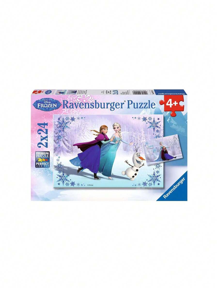 Ravensburger Sisters Always 2x24 Piece Jigsaw Puzzle Age 4 Years+ 9115 - Multicolor - View 1