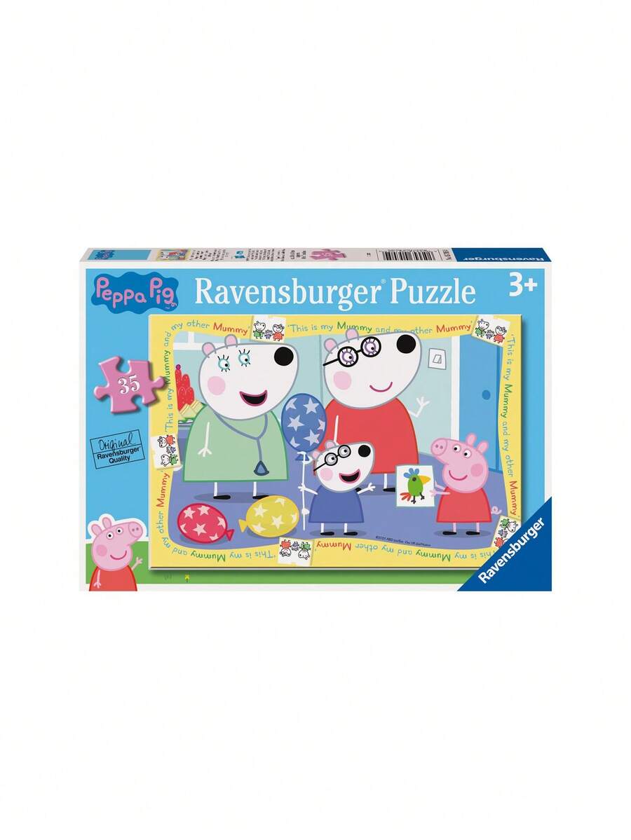 Ravensburger Peppa Meets Penny's Parents! 35 Piece Jigsaw Puzzle Age 3 Years+ 5705 - Multicolor - View 1