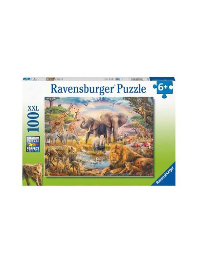 Ravensburger African Safari 100 Piece Jigsaw Puzzle Age 6 Years+ 13284