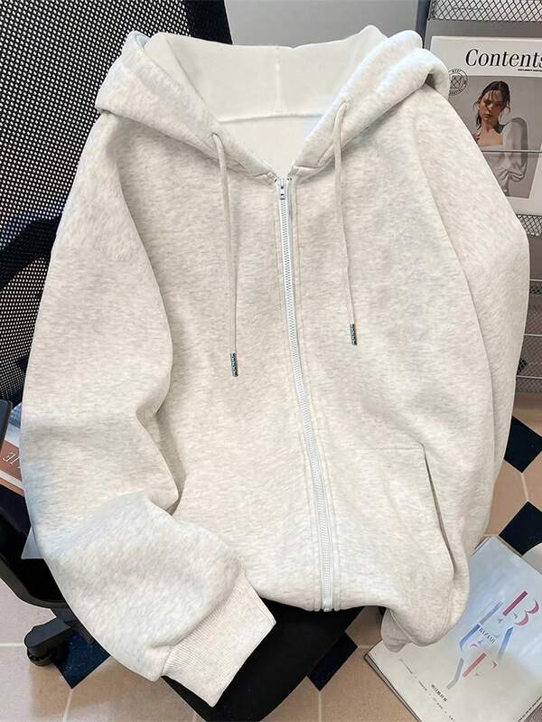 Resyla Vintage American Minimalist Sweatshirt Sweatshirt, Fashionable & Distinctive Womenswear Sweatshirt Jacket For Autumn/Winter