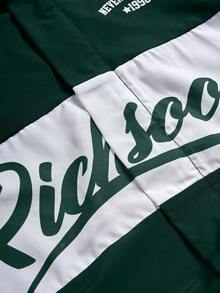 PAVTROS Men's Casual Everyday Contrast Color Letter Pattern Stand Collar Jacket Race Car Jacket Custom Jacket Wind Breaker Windbreaker Track Jacket - Multicolor - View 6