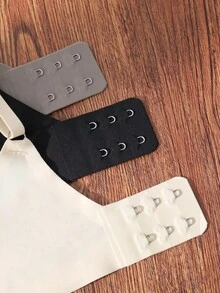 SHEIN 3pcs/Set Seamless Women's Solid Color Comfortable Wireless Bras - Multicolor - View 6