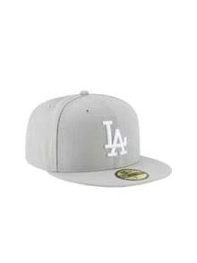 New Era Los Angeles Dodgers 59Fifty Men's Cap Gray / White