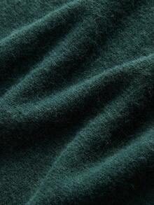 MOTF PREMIUM FASHIONABLE VERSATILE SEQUIN EMBELLISHED SHORT SLEEVE PULLOVER KNIT TOP - Green - View 6