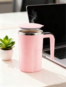 JMMO Digital Smart Temperature-Measuring Magnetic Automatic Stirring Cup Electric Coffee Cup, Milkshake Cup, Fitness Protein Shaker Cup