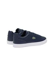 Lerond Pro Leather Men's Sneakers Blue 45CMA0100 - Navy/White - View 2