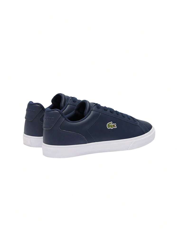 Lerond Pro Leather Men's Sneakers Blue 45CMA0100 - Navy/White - 查看 2