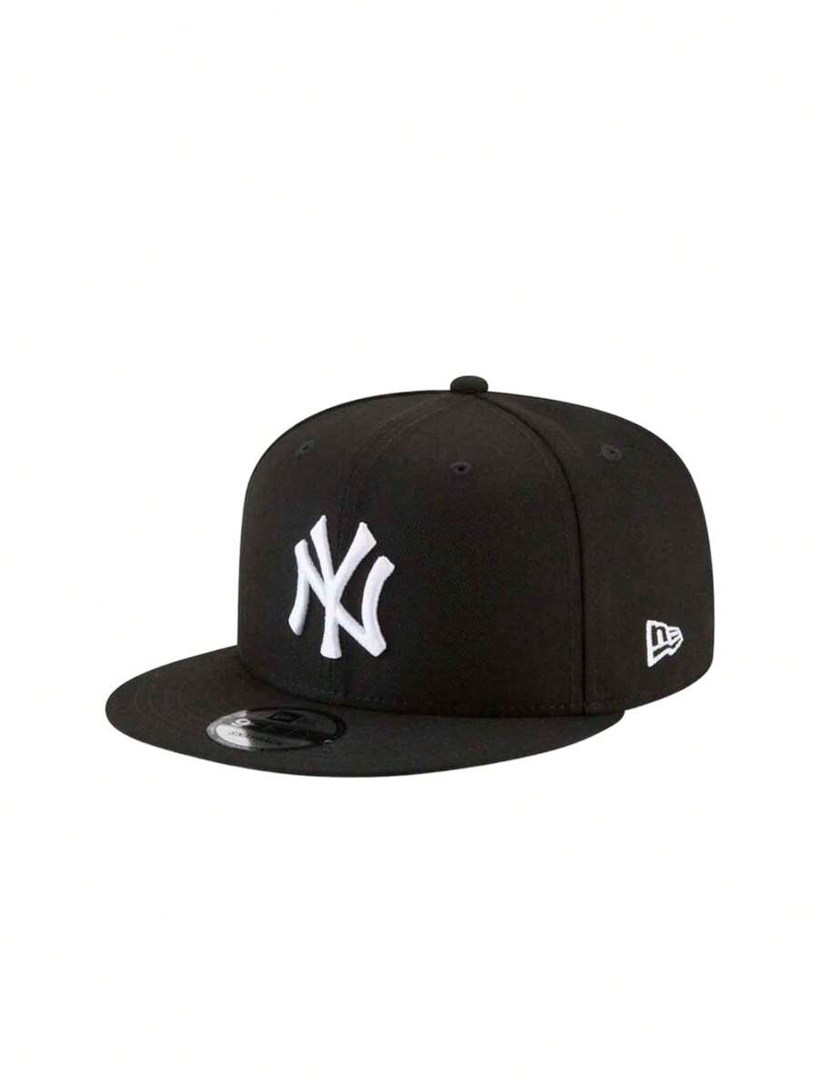 New Era New York Yankees Basic 9FIFTY Men's Snapback Hat Black - 黑色 - 查看 1