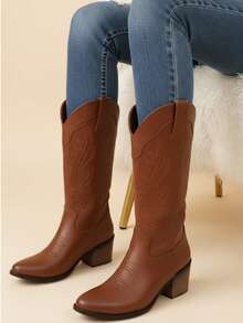 Women Ankle Boots & Booties - Camel - View 3