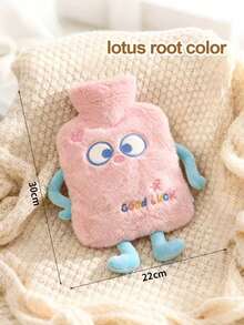 POKOJA LAND POKOJA LAND Detachable Plush Hot Water Bag Multiuse Warm Bottle For Home Office Bedroom Cold Weather Use
