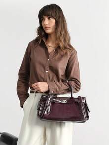SHECARRY Bolsos de mujer - Café - Ver 7