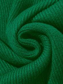 EMERY ROSE Women's Casual V-Neck Long Sleeve Fitted Knit Sweater Dress, Autumn/Winter