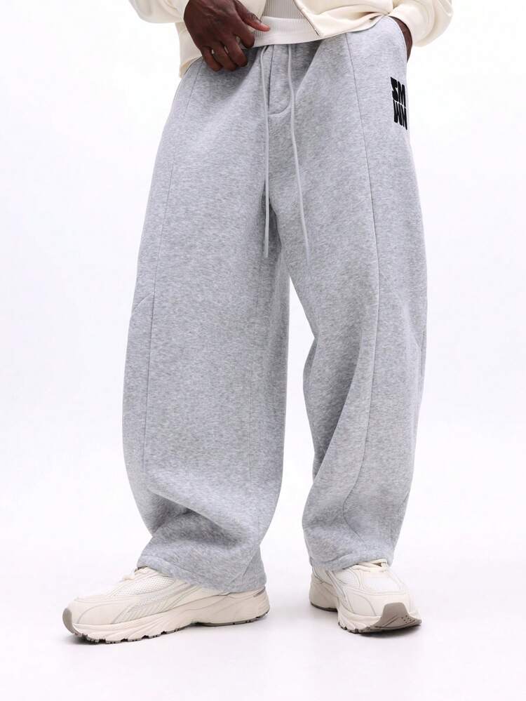 Loose Fit Drawstring Sweatpants