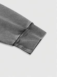 ROMWE MEN Street Life Spring Casual Graphic Men'S Star Print Round Neck Casual Loose Long Sleeve T-Shirt - Multicolor - View 4