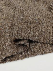 Lumivelle 女式休闲圆领撞色条纹插肩袖套头衫