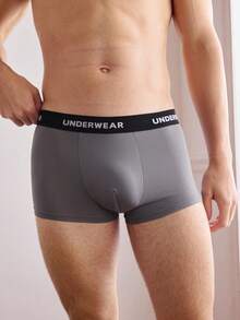 Men's Solid Color Boxer Briefs (5pcs/pack)