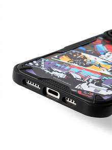 Transformers X SHEIN 印花保护套设计时尚手机壳，手机保护套，兼容 11 - 17 Pro Max，礼品之选 - 彩色 - 查看 7