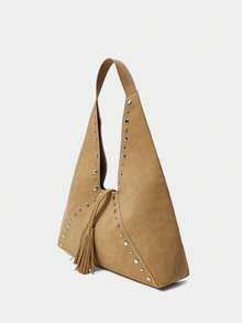 SHECARRY Ladies' Shoulder Bag, Suitable For Women's Daily Commute - Apricot - View 3