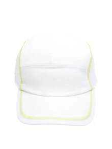 Casquette Lacoste Unisex Tennis Cap White - Blanc/Blanc-Lime - View 4