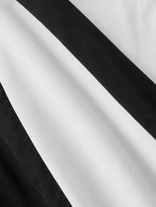 SHEIN 春秋新款韩版时尚个性休闲日常百搭少女连衣裙 - 黑色 - 查看 7