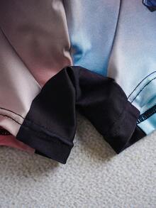 Transformers X SHEIN Men's Cartoon Robot Ombre Print Comfortable Boxer Briefs - Black - View 4