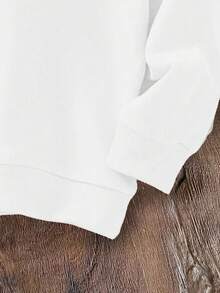 Suéter informal y cómodo para bebé niño, con diseños clásicos navideños como árbol de Navidad, oso de Navidad, reno de Navidad y patrones navideños, de punto suave y grueso, apropiado para otoño/invierno - Blanco - Ver 7