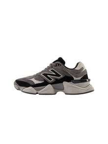 New Balance 9060 Women's Casual Sports Shoes Black With Castlerock U9060ERA - Grey - View 5