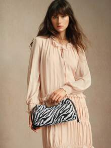 SHECARRY LADIES HANDBAG - Gold - View 4