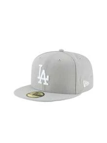 New Era Los Angeles Dodgers 59Fifty Men's Cap Gray / White