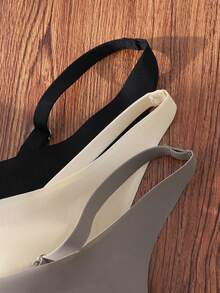 SHEIN 3pcs/Set Seamless Women's Solid Color Comfortable Wireless Bras - Multicolor - View 5