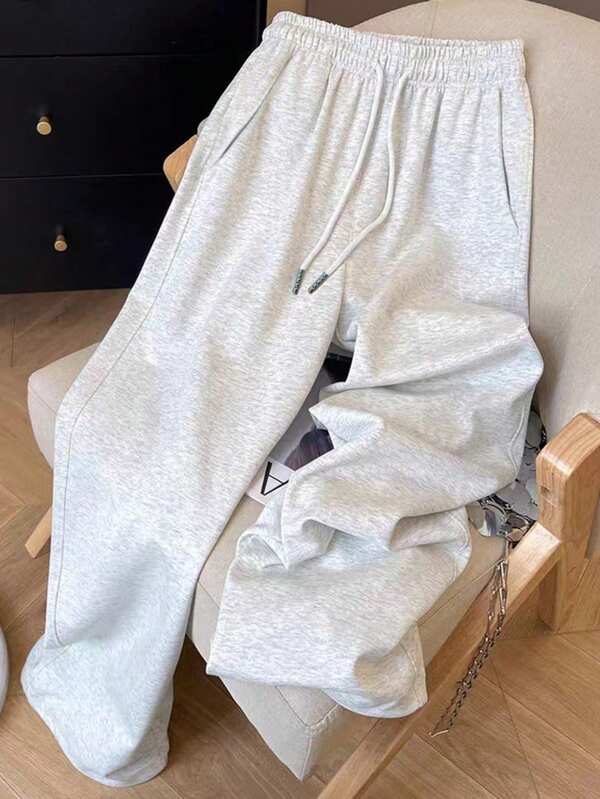 Resyla Retro American Y2K Style Minimalist Women Sweatpants